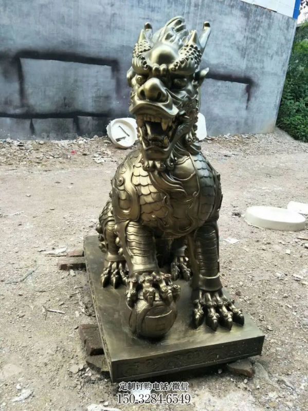 随州校园麒麟雕塑,拉丝海洋雕塑,卡通主题 随州校园麒麟雕塑,拉丝海洋雕塑,卡通主题